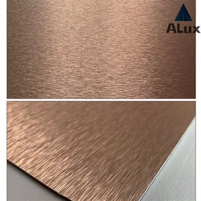 Kompozitna plošča iz brušenega 3/4 mm aluminija